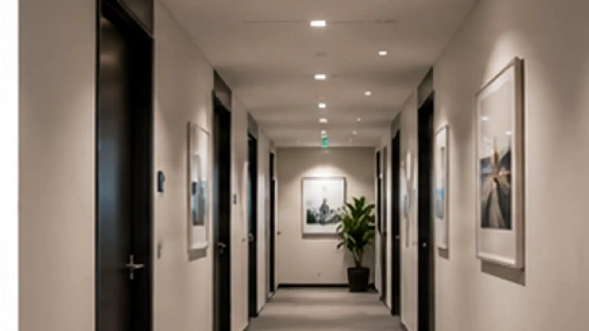 Modern commercial LED lighting
