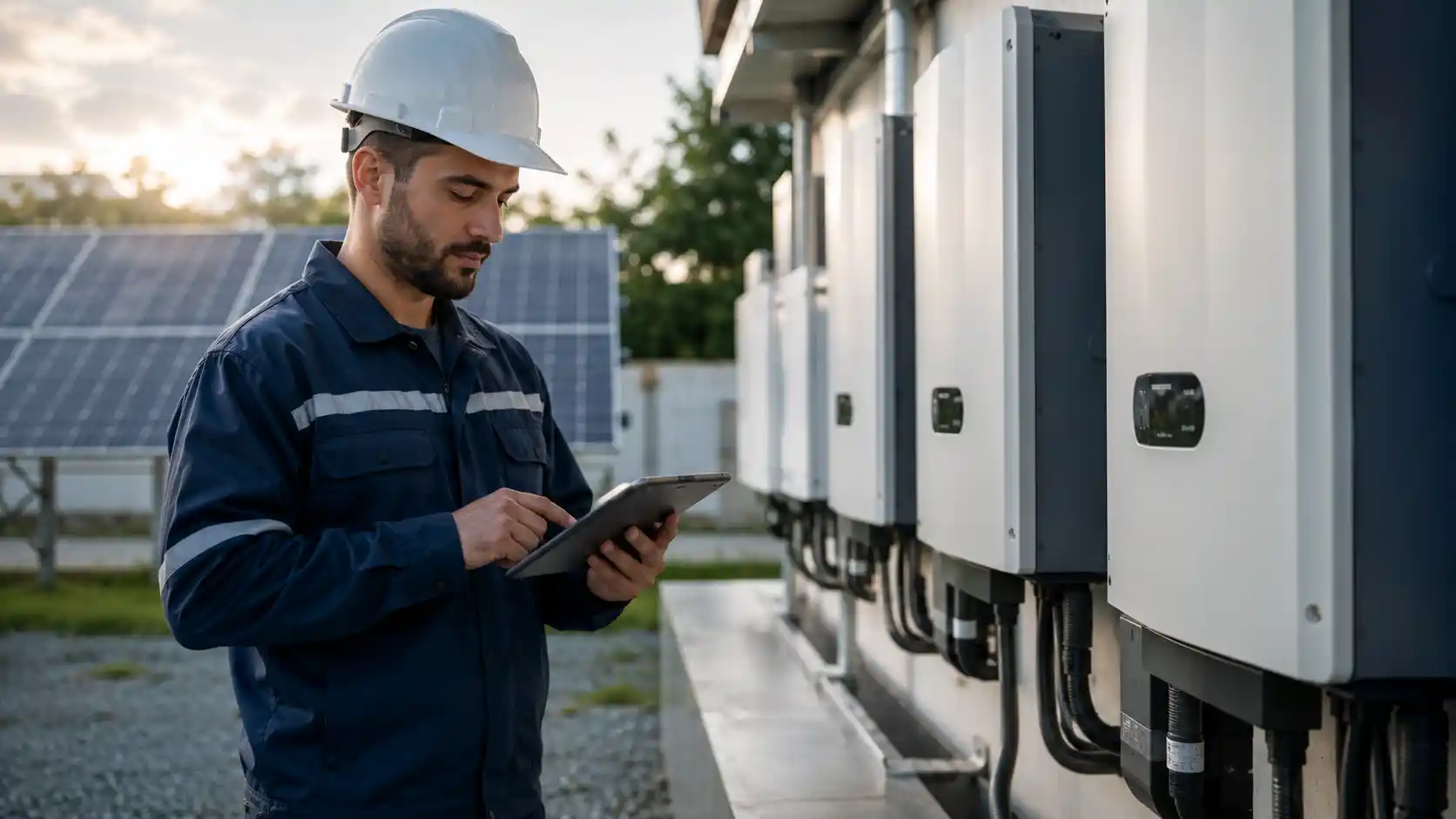 Solar inverter and controls