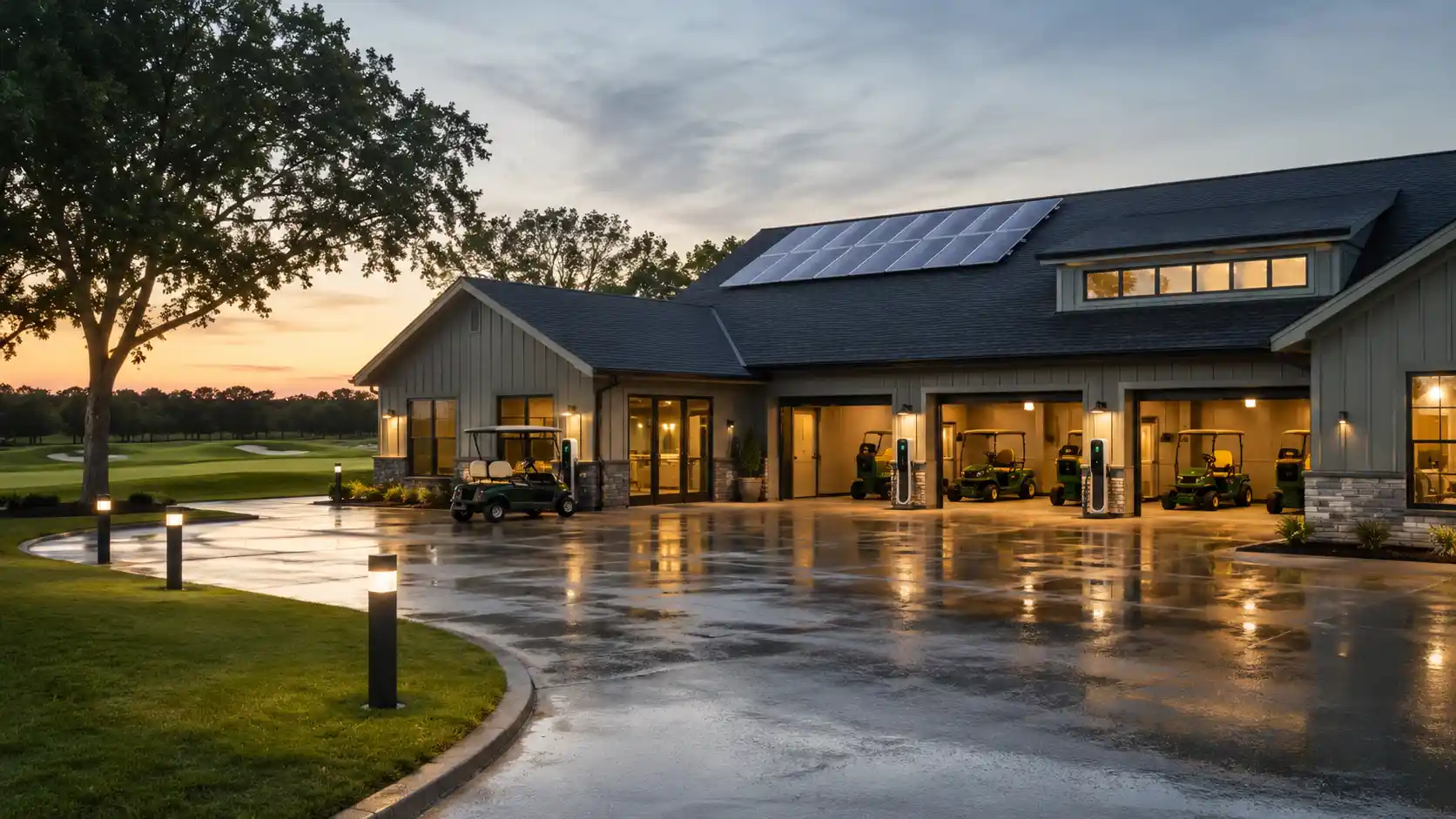 Mixed-use electrical site