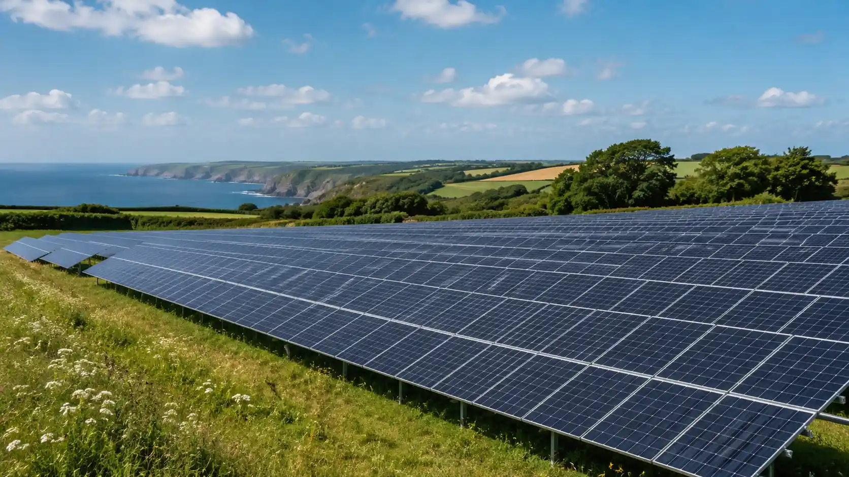 Ground-Mounted Solar electrical work