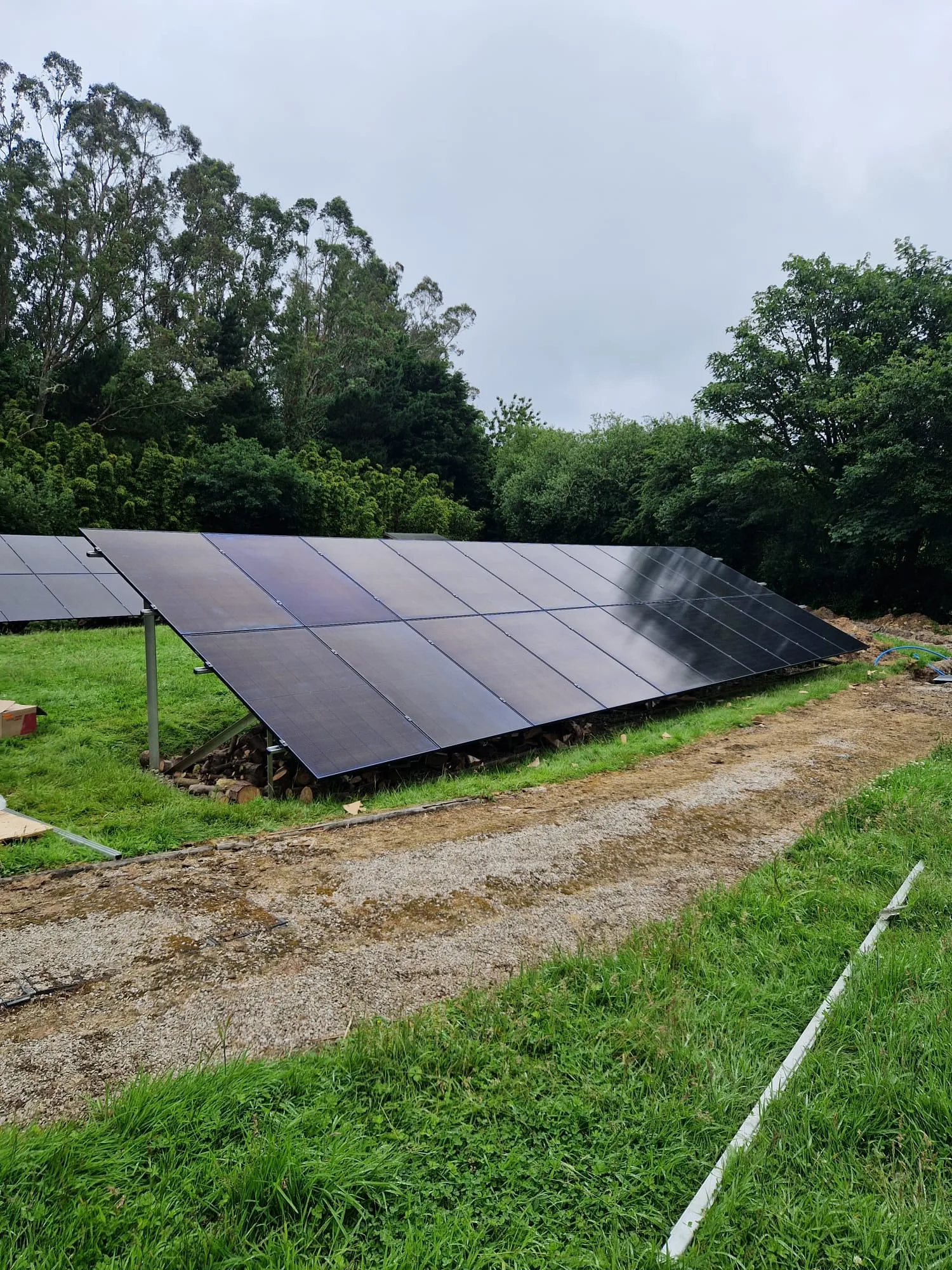48.8kWp Ground-Mounted Solar PV and Battery System