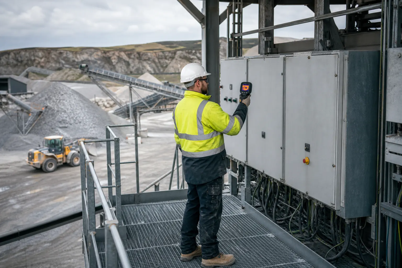 Electrical thermal imaging in Cornwall for planned maintenance