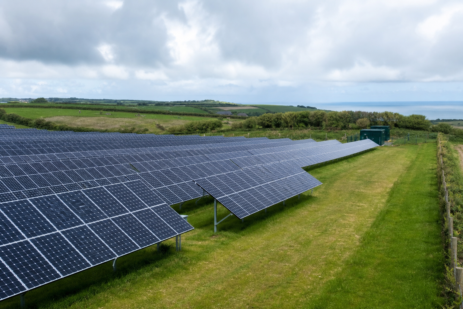 Designing Ground Mount Solar Around Long-Term Upkeep
