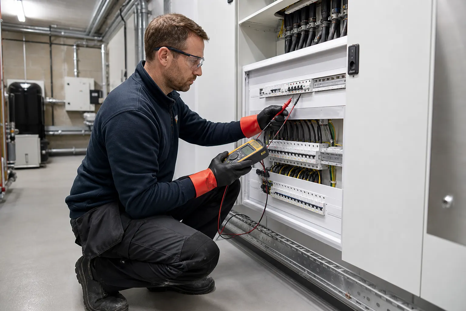 Planning electrical work for a commercial refurbishment in Cornwall