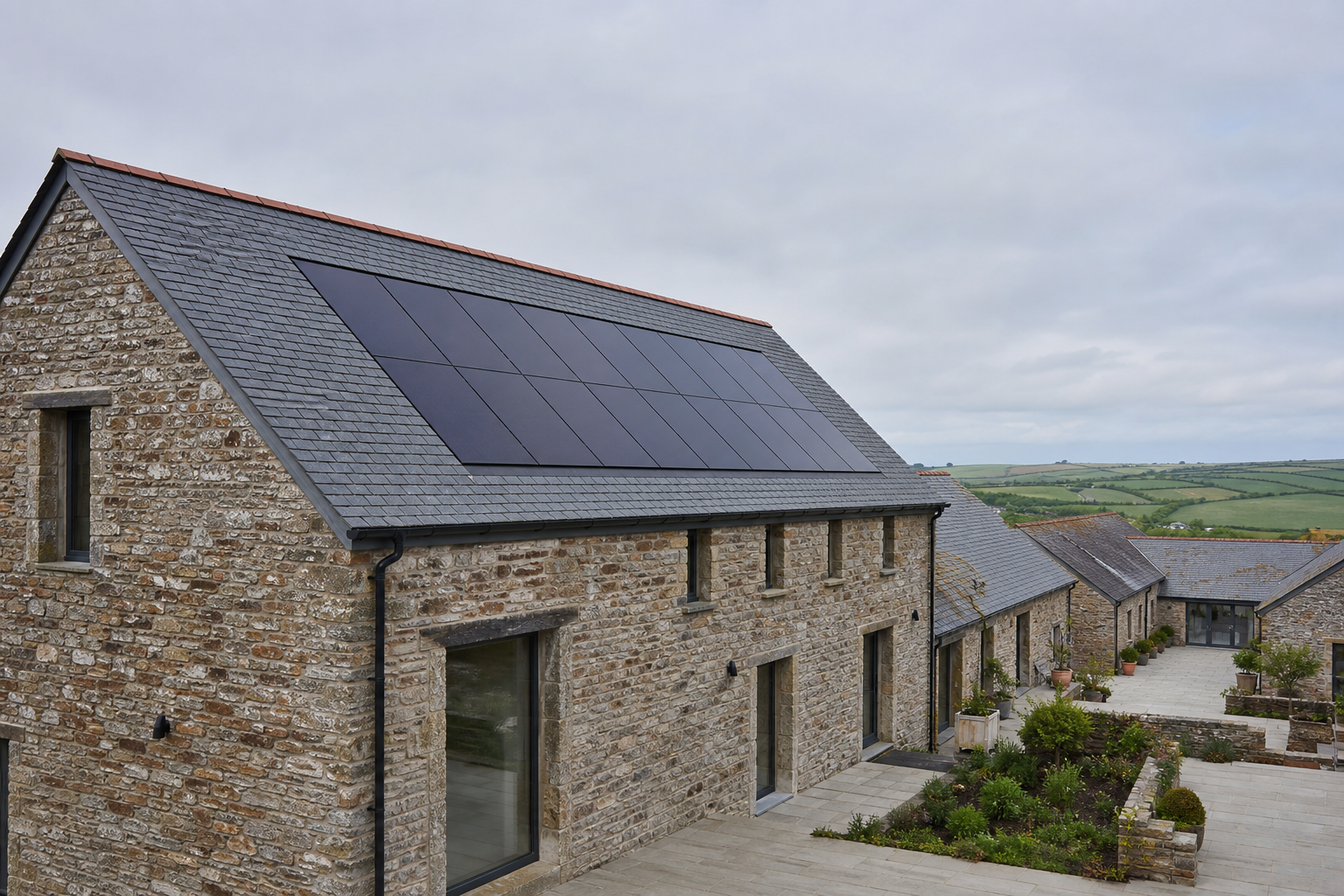 Can in-roof solar panels be fitted to an existing roof?