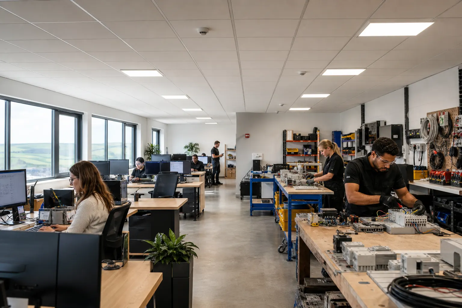 Planning Commercial Lighting Controls for Cornwall Sites