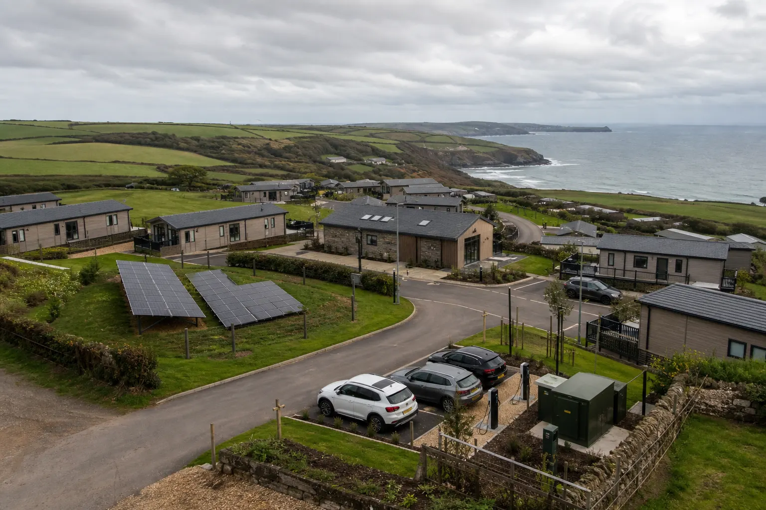 Holiday park electrical upgrades in Cornwall: planning capacity across the whole site