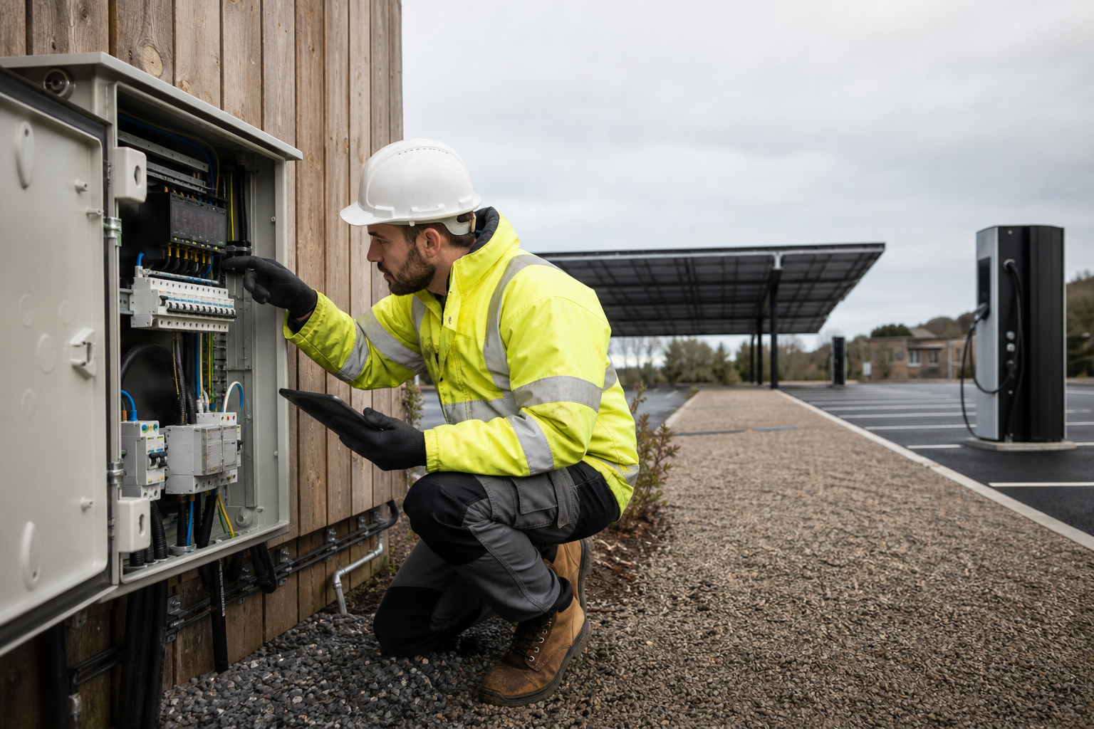 Solar carports in Cornwall: making working car parks generate power