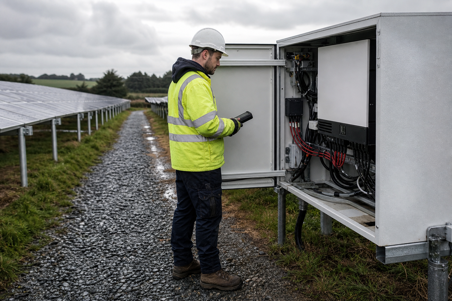 Designing Ground Mount Solar Around Long-Term Upkeep