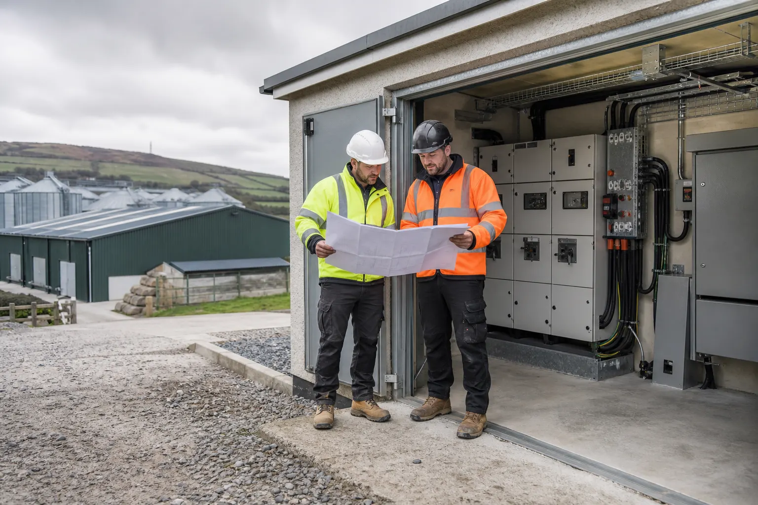 How to brief Maenporth Electrical for a larger project