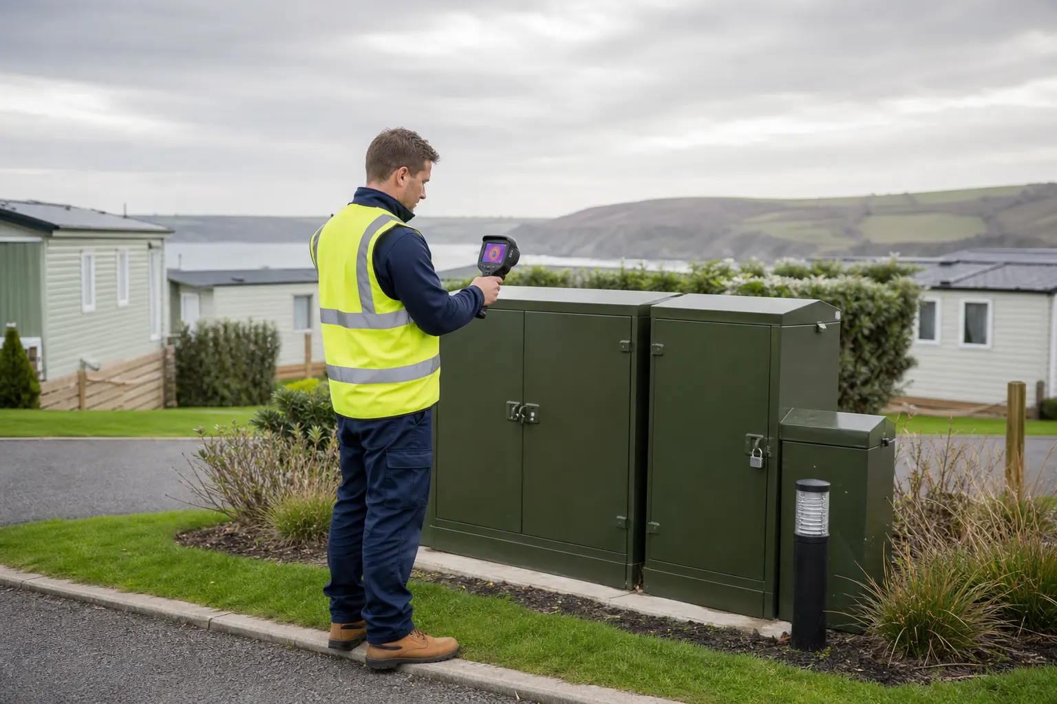 Electrical thermal imaging in Cornwall for planned maintenance