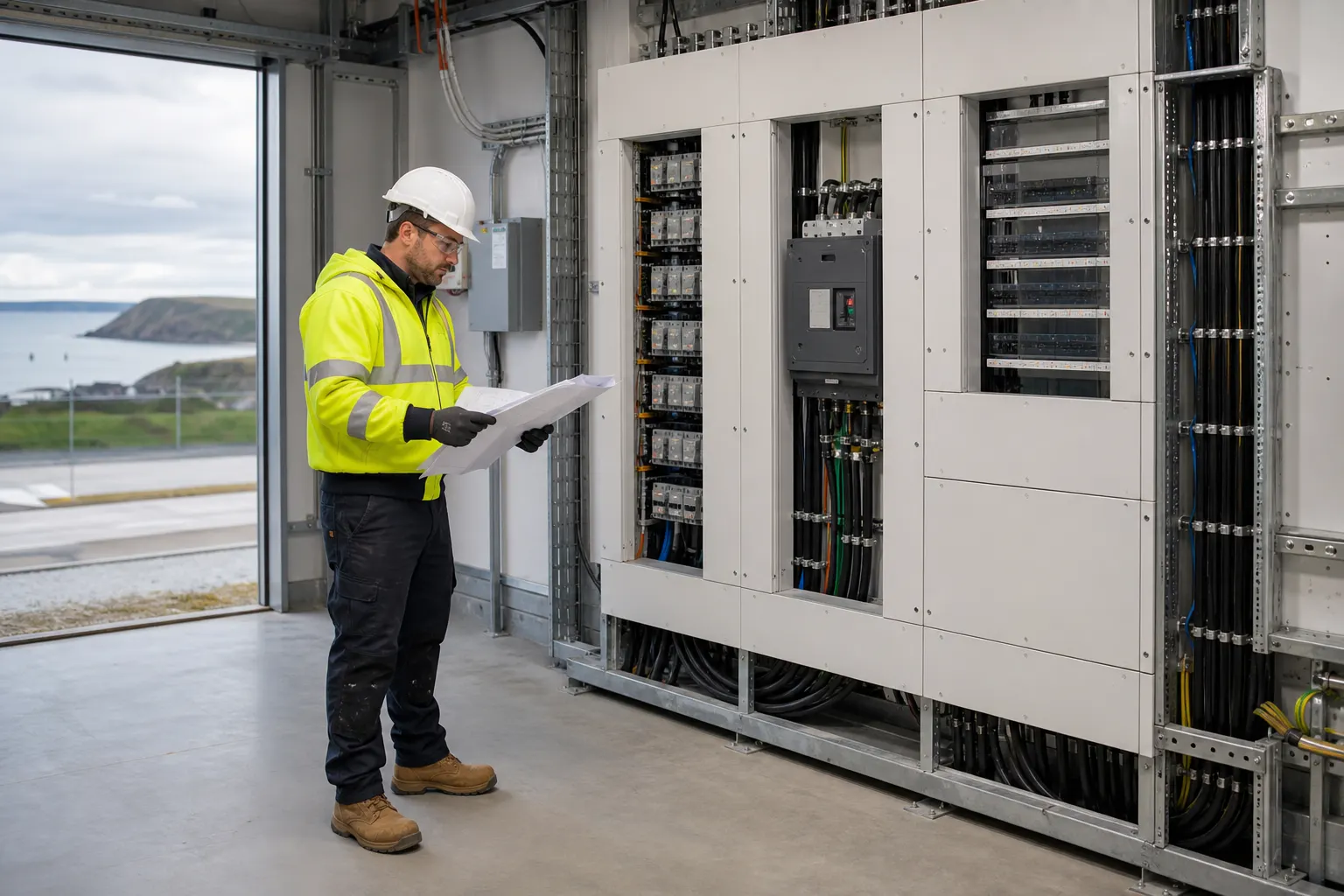 Maenporth Electrical and joined-up planning for larger sites
