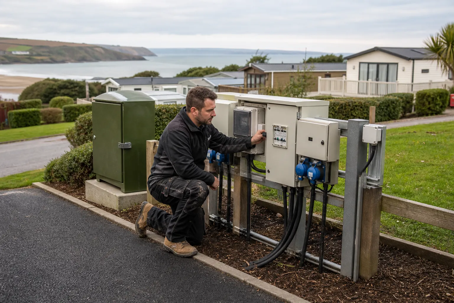 What Maenporth Electrical supports across Cornwall