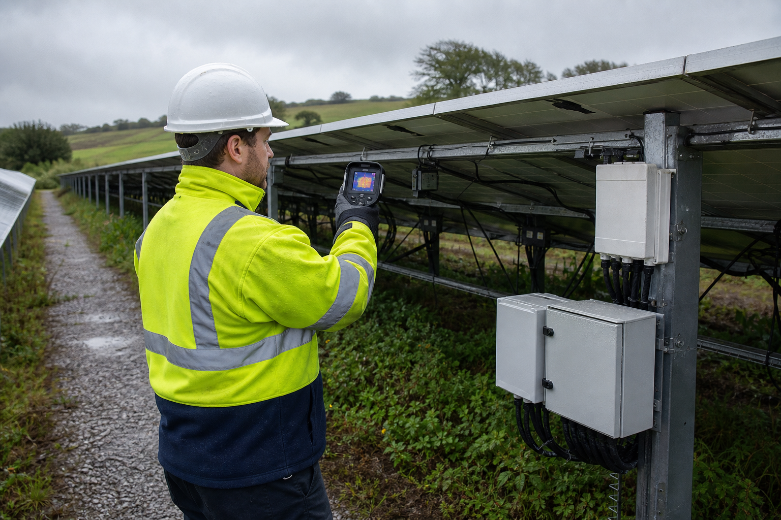 Ground mount solar maintenance: where it is easier, and where it is not