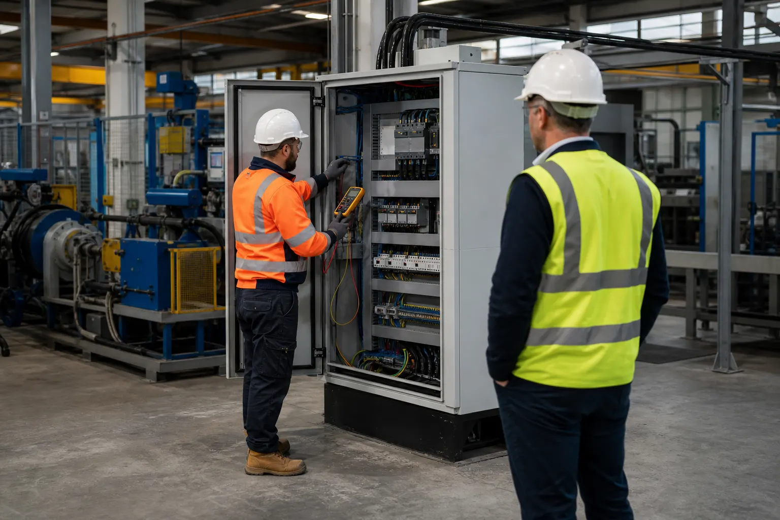 How to brief Maenporth Electrical for a larger project
