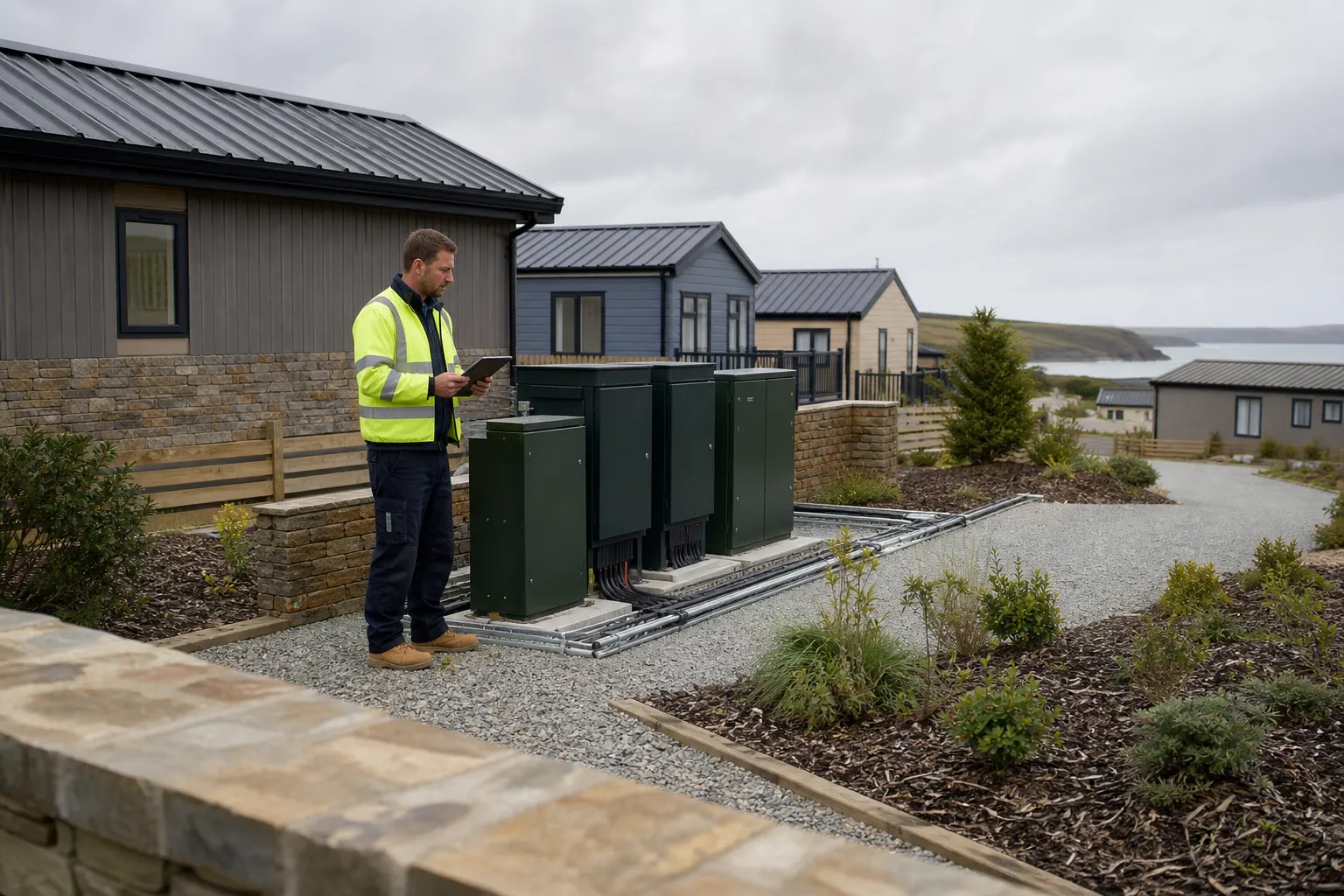 Maenporth Electrical and joined-up planning for larger sites