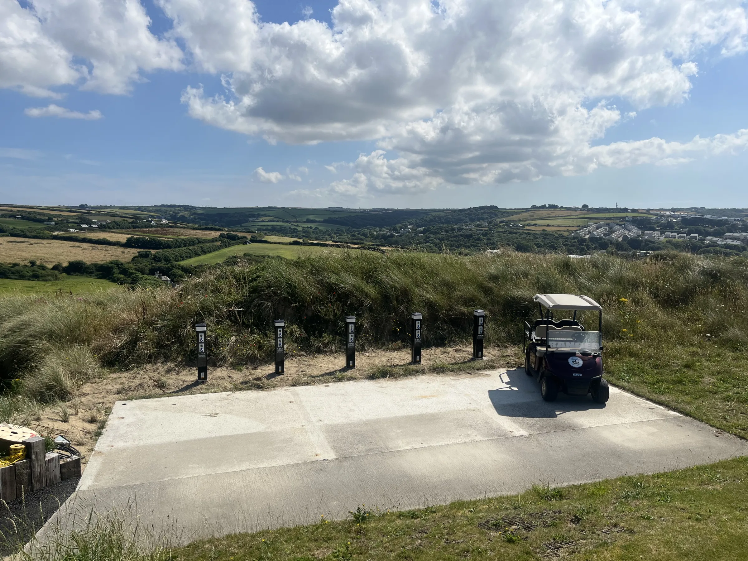 Golf Buggy Charging Supplies and Rolec Bollards in Cornwall