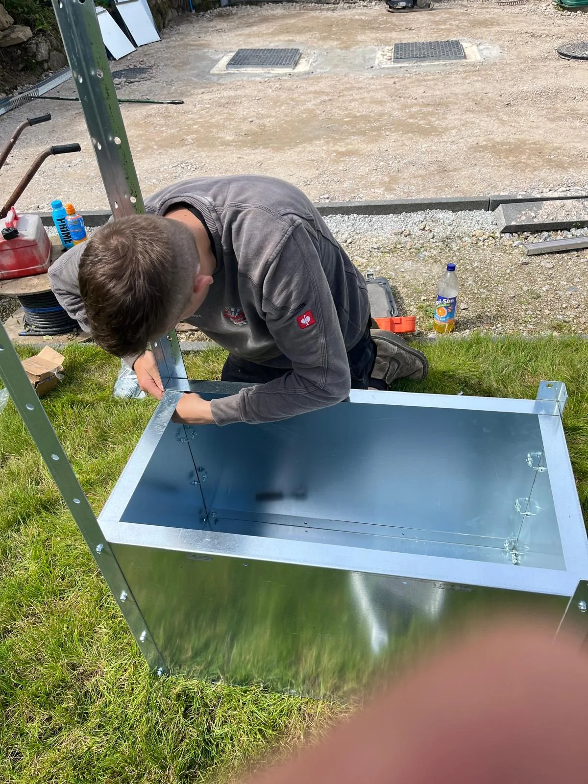 GSE Grount mount Rear Garden SolarEdge