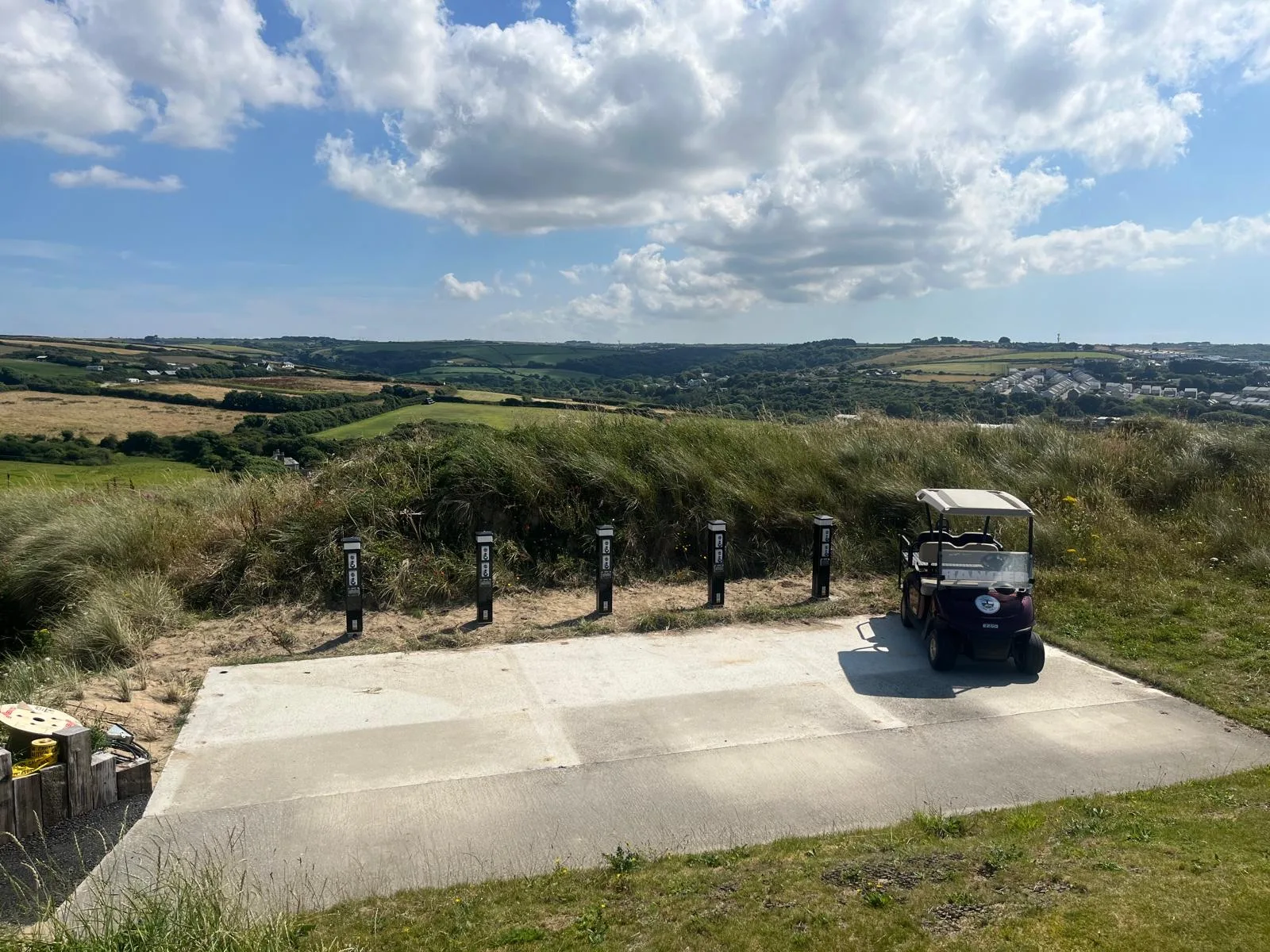 Golf Buggy Charging Supplies and Rolec Bollards in Cornwall