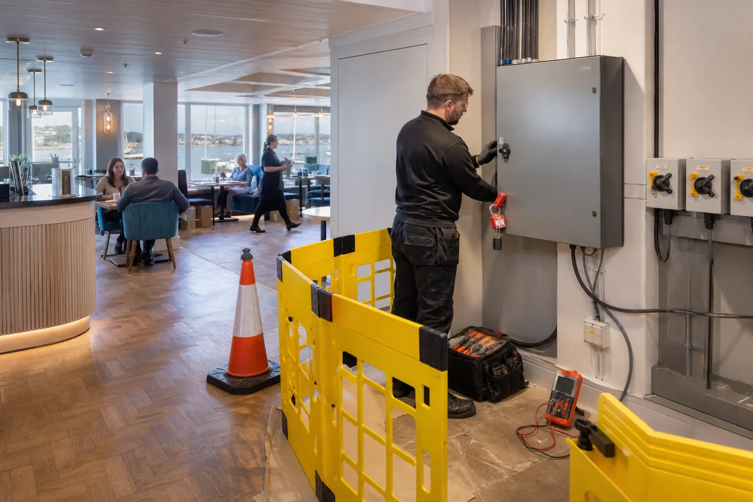 Does Your Falmouth Business Need to Close for Commercial Electrical Work?