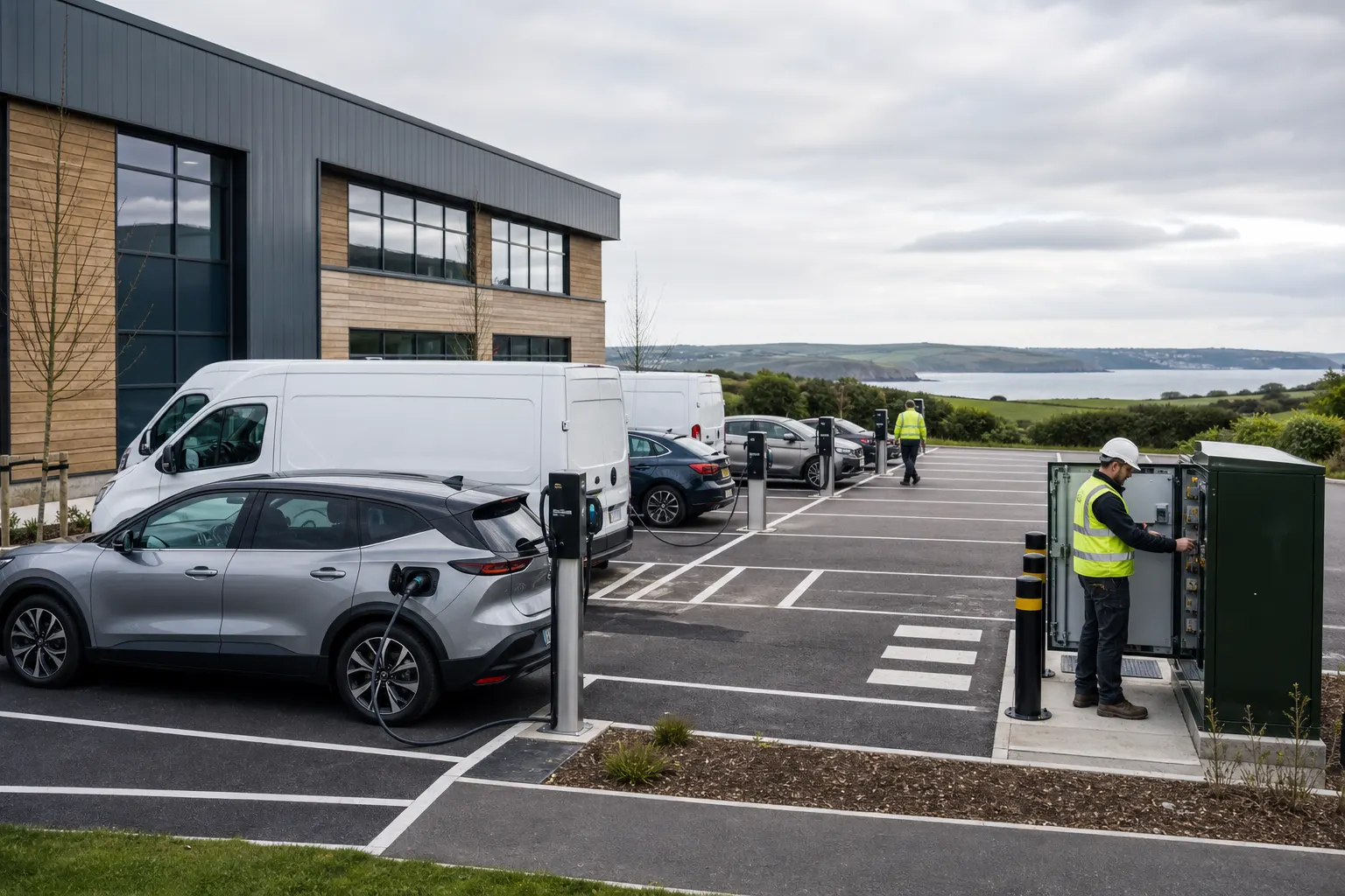 How Many EV Chargers Can Your Falmouth Site Support?