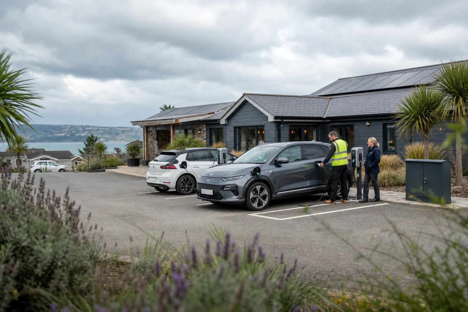 Can Falmouth Holiday Parks Use the Workplace Charging Scheme for Guest EV Chargers?