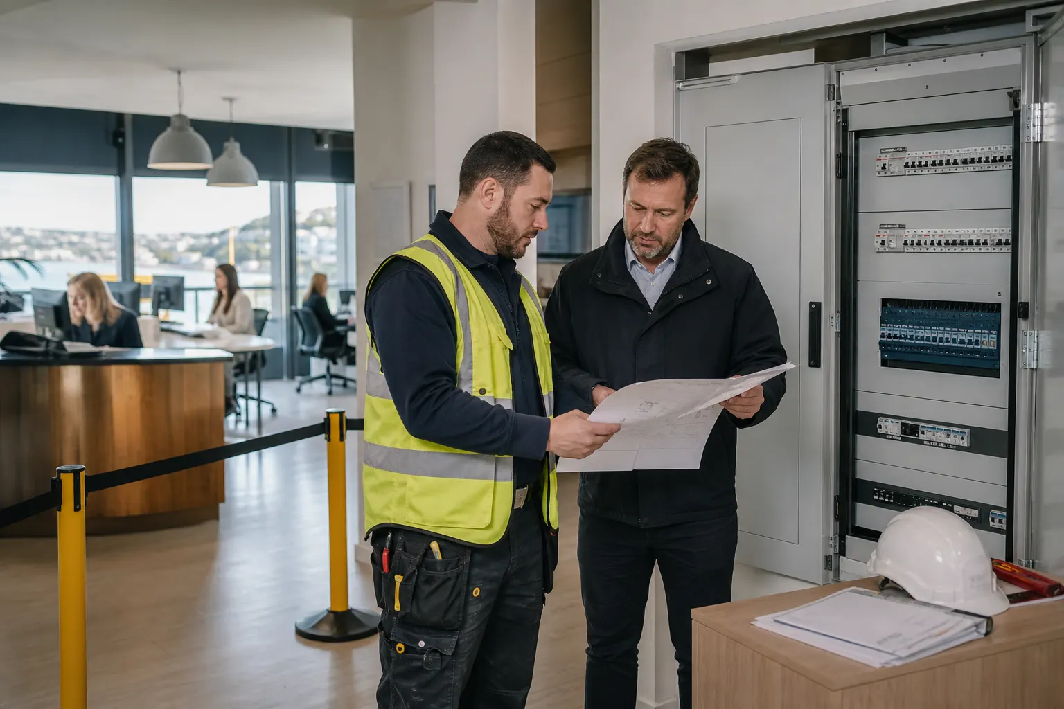 Does Your Falmouth Business Need to Close for Commercial Electrical Work?