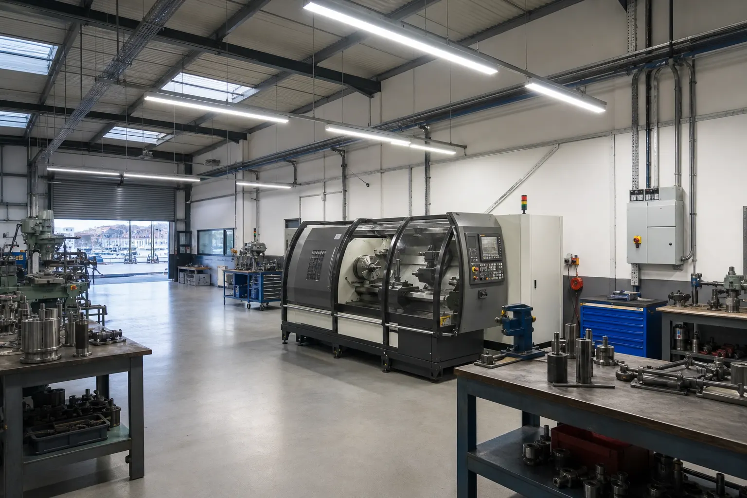 Could Your Workshop Lighting Make Machinery Look Still?