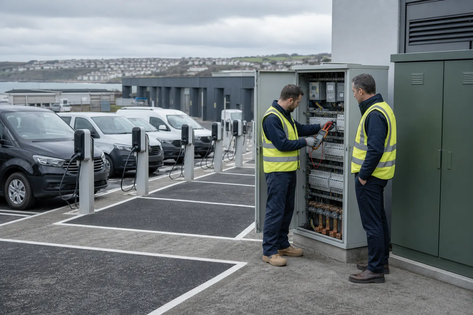 How Many EV Chargers Can Your Falmouth Site Support?