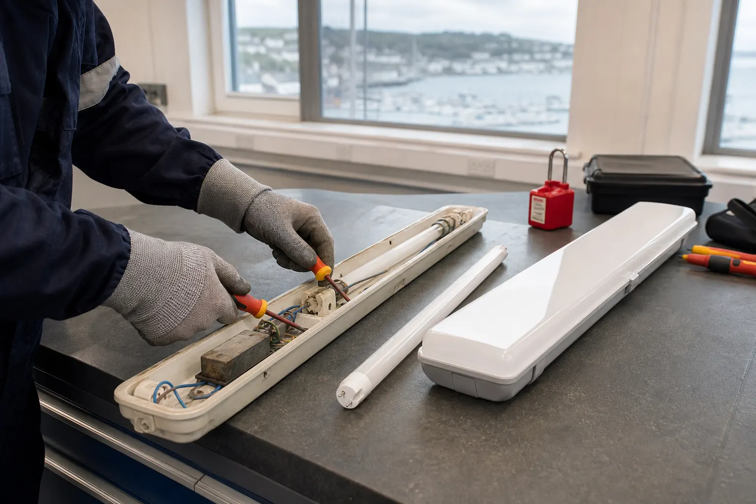 Should Your Falmouth Business Keep Replacing Fluorescent Tubes?