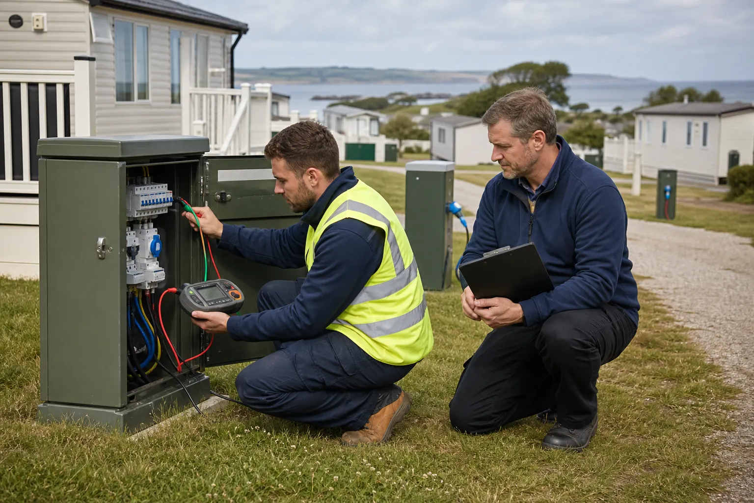 What Should a Falmouth Holiday Park Prepare Before Electrical Testing?