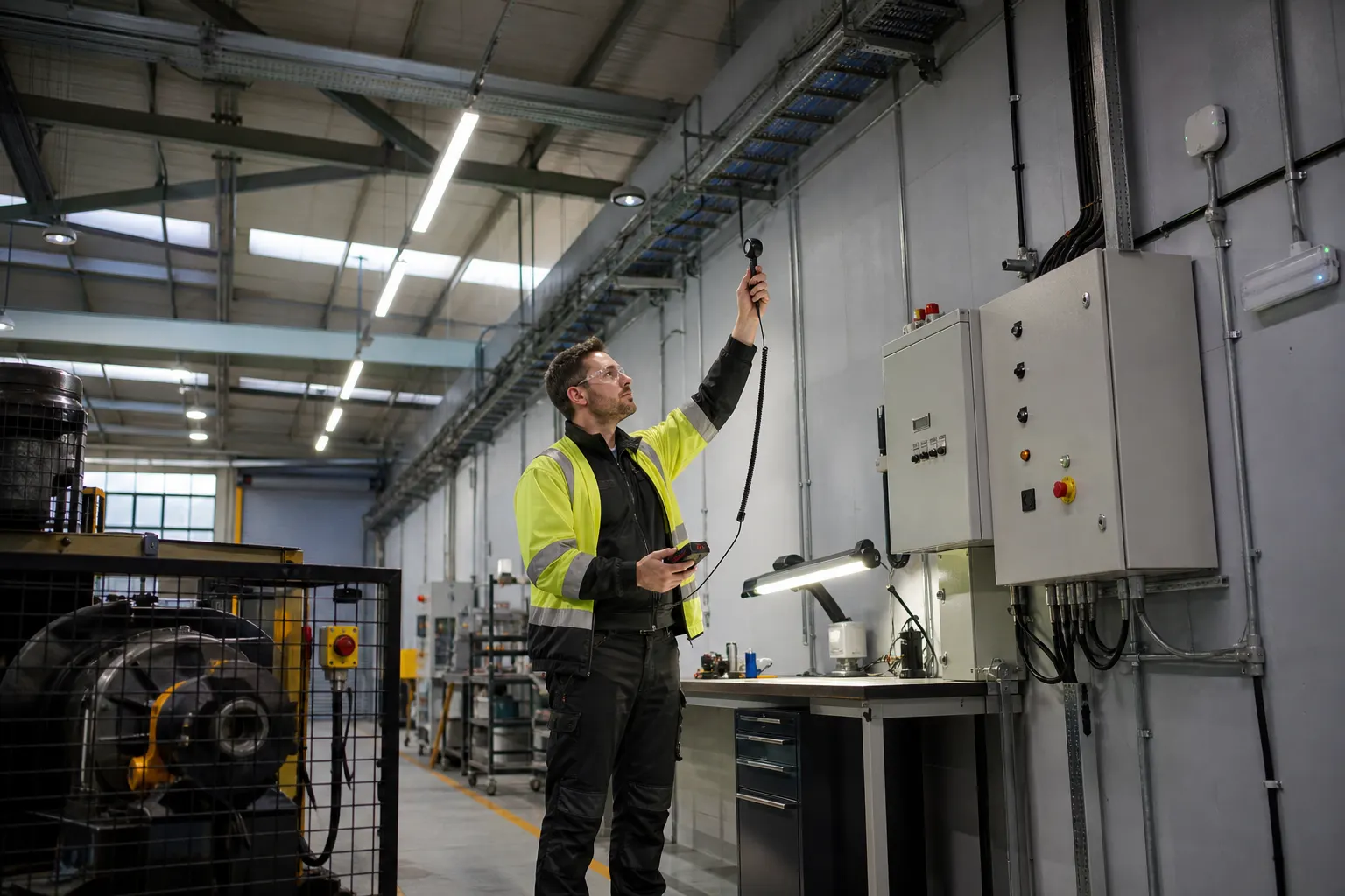 Could Your Workshop Lighting Make Machinery Look Still?