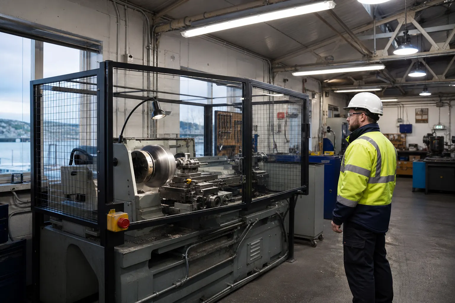 Could Your Workshop Lighting Make Machinery Look Still?
