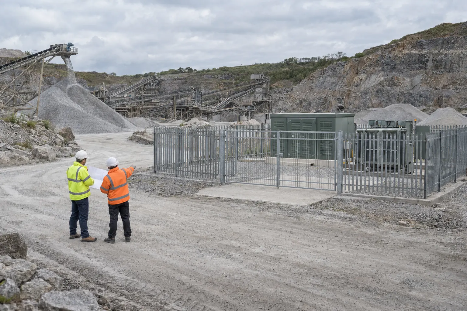 Planning an Industrial HV Connection Before You Apply