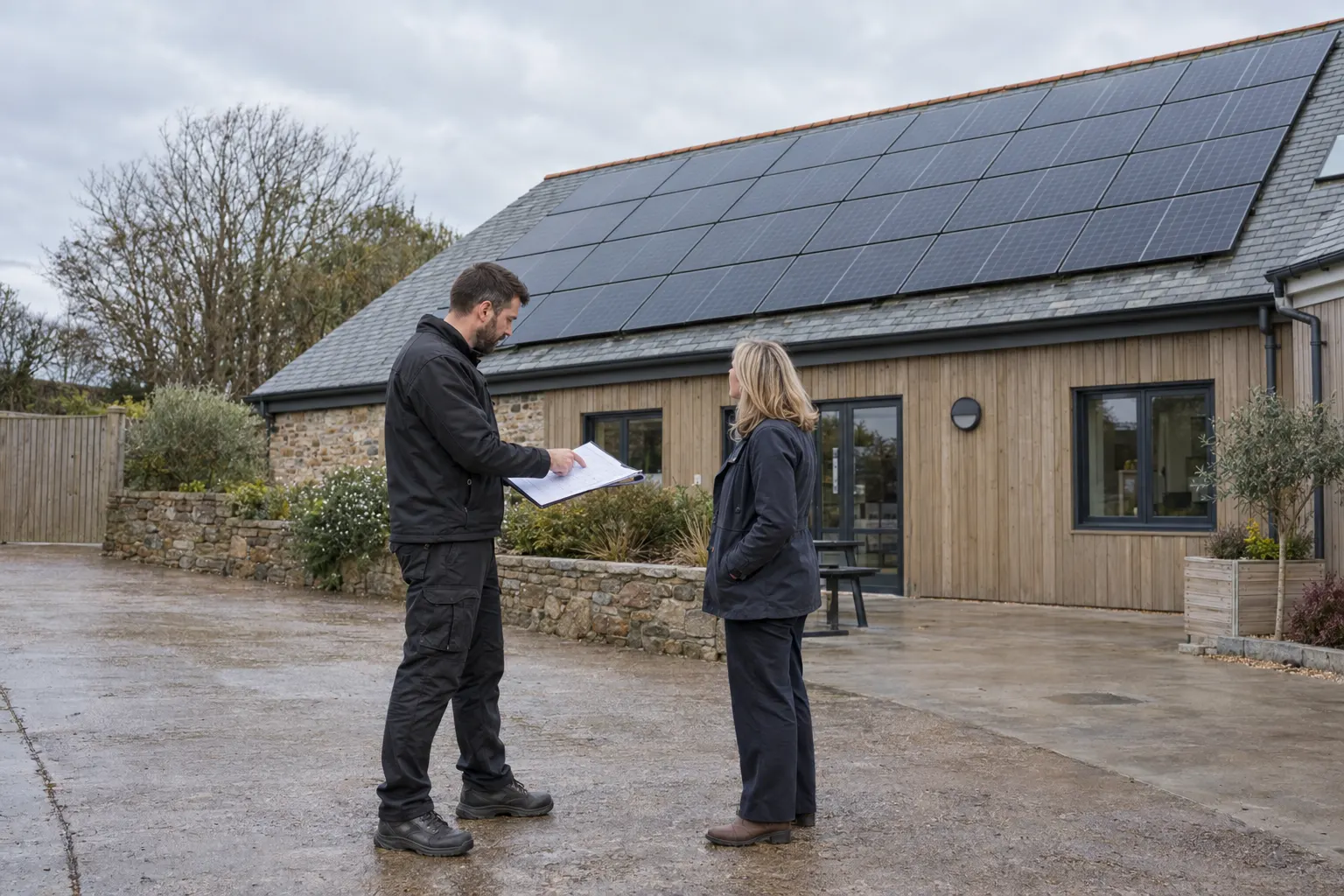 Does Commercial Rooftop Solar Change a Falmouth Site’s Fire-Safety Plan?