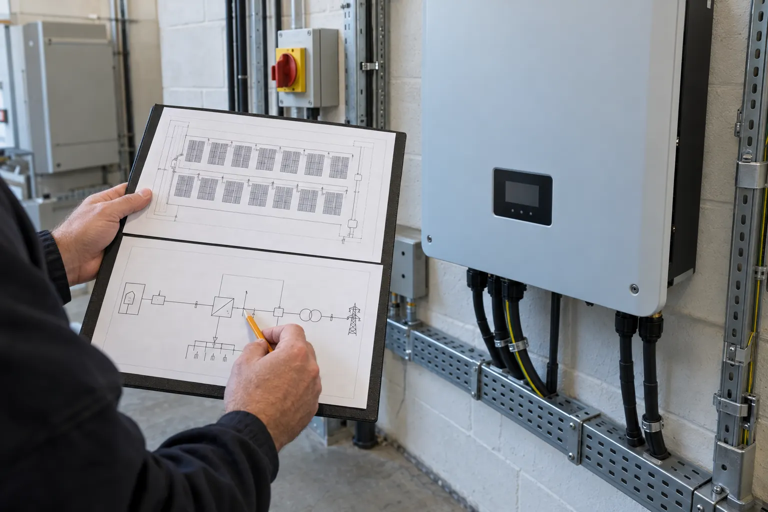 Commercial Solar Inverter Replacement from Diagnosis to Handover
