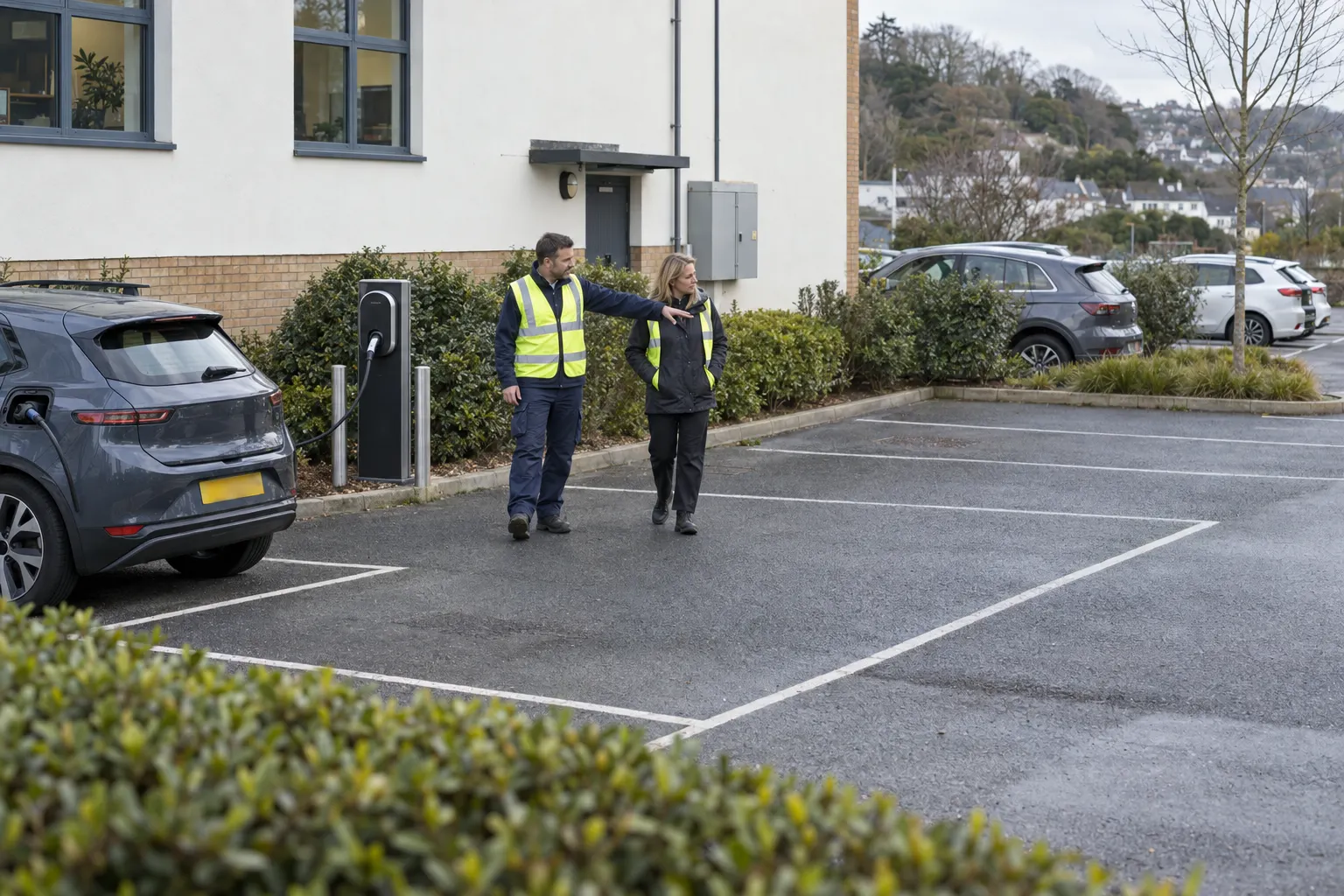 Will an EV charger in a Falmouth business car park qualify for rates relief?