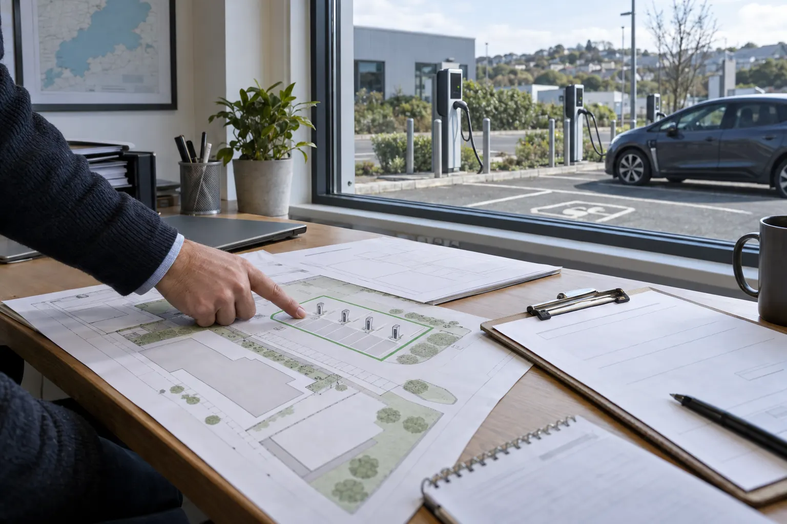 Will an EV charger in a Falmouth business car park qualify for rates relief?