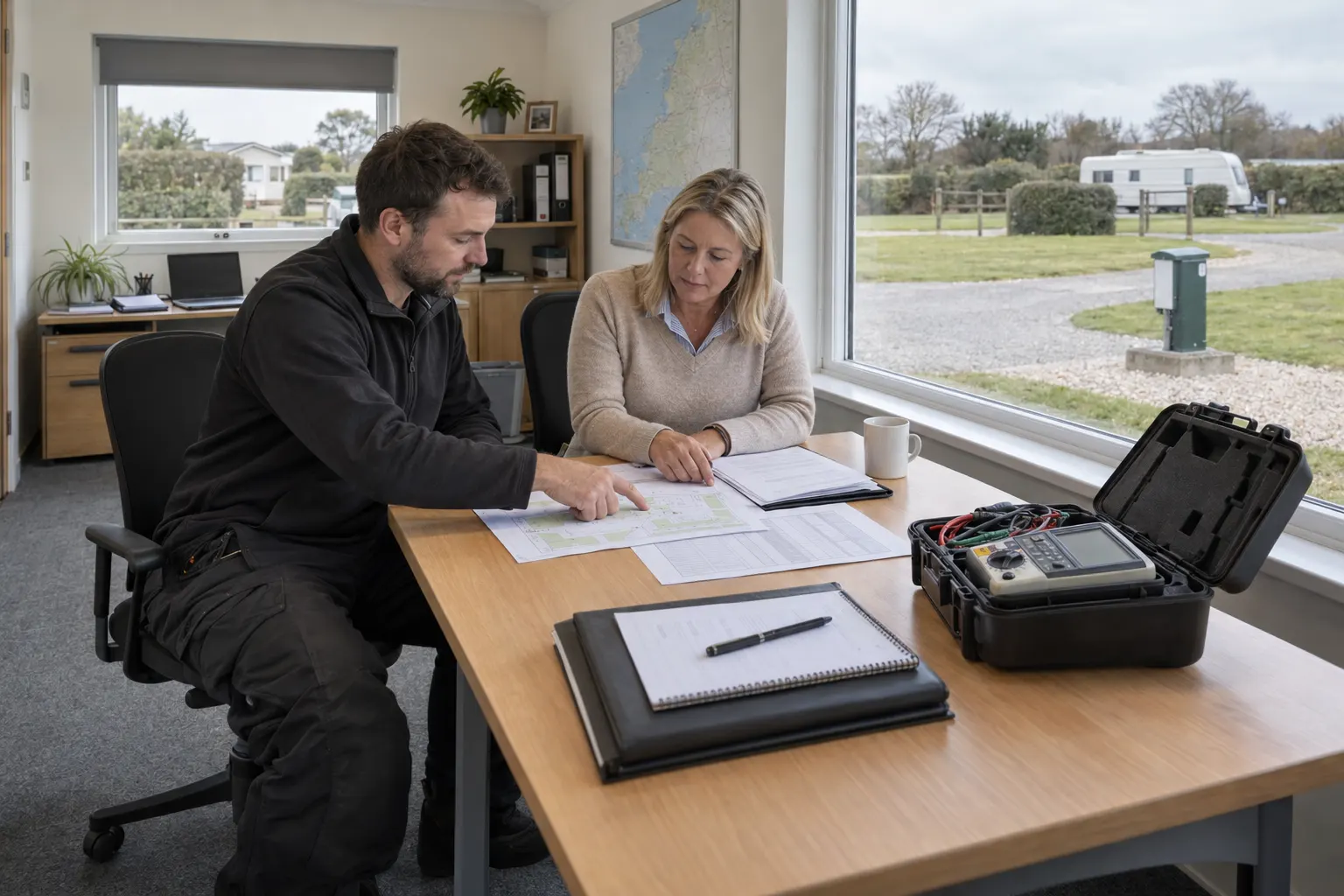 Planning Off-Season Electrical Maintenance for Holiday Parks