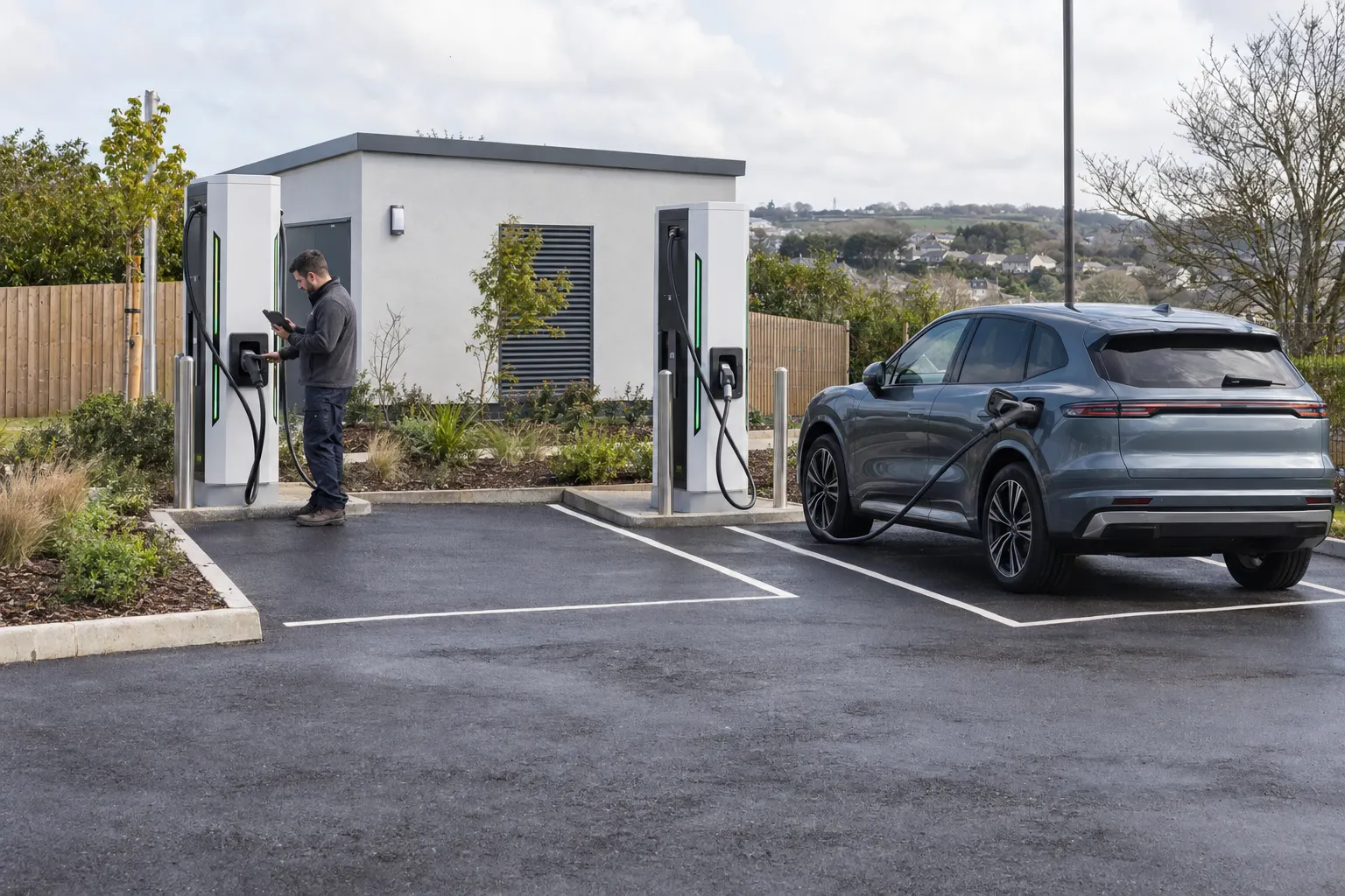 Will an EV charger in a Falmouth business car park qualify for rates relief?