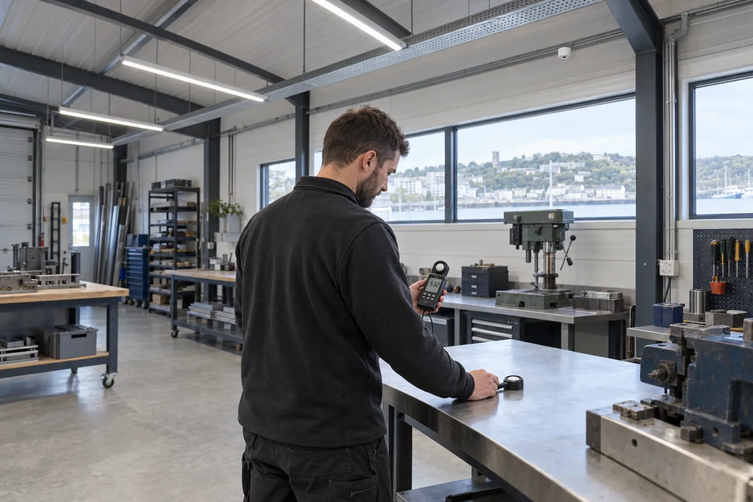 Does a Falmouth commercial lighting upgrade need to meet Part L 2026?