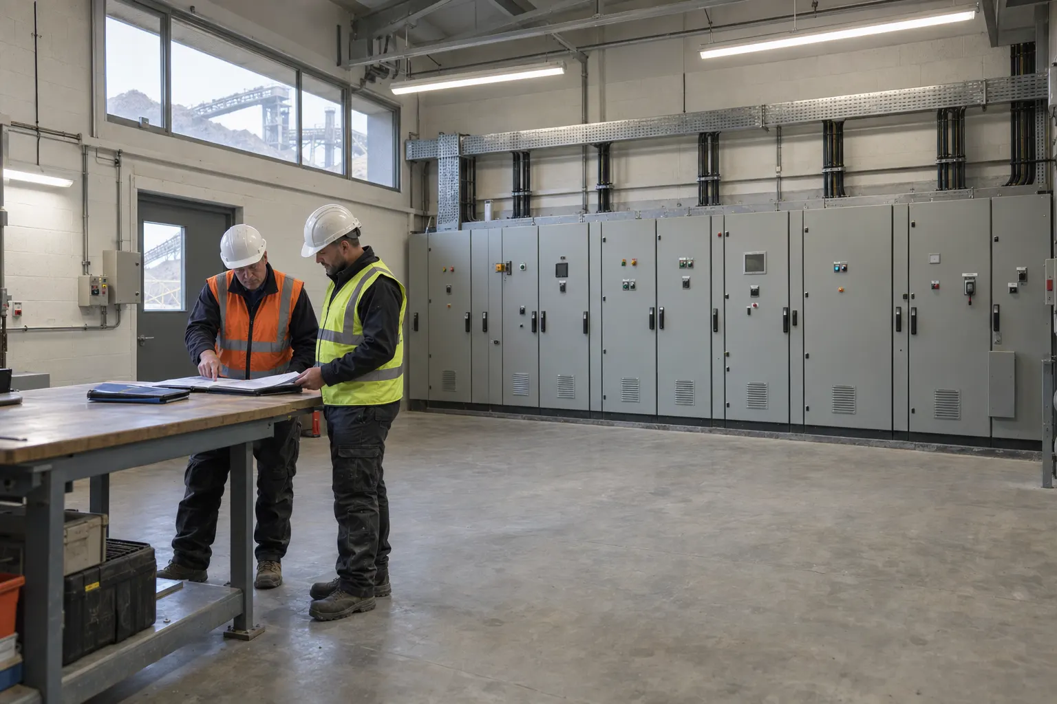 How often should a Cornwall quarry inspect its electrical equipment?