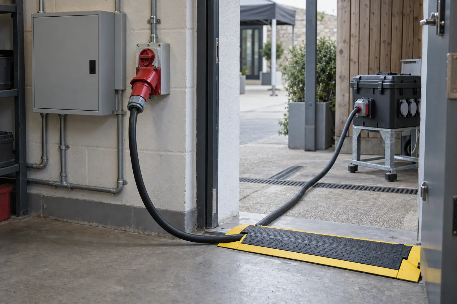 What Should Falmouth Venues Check Before Connecting Temporary Event Power?