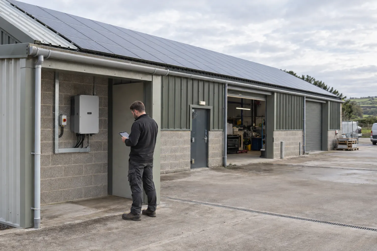 Commercial Solar Inverter Replacement from Diagnosis to Handover