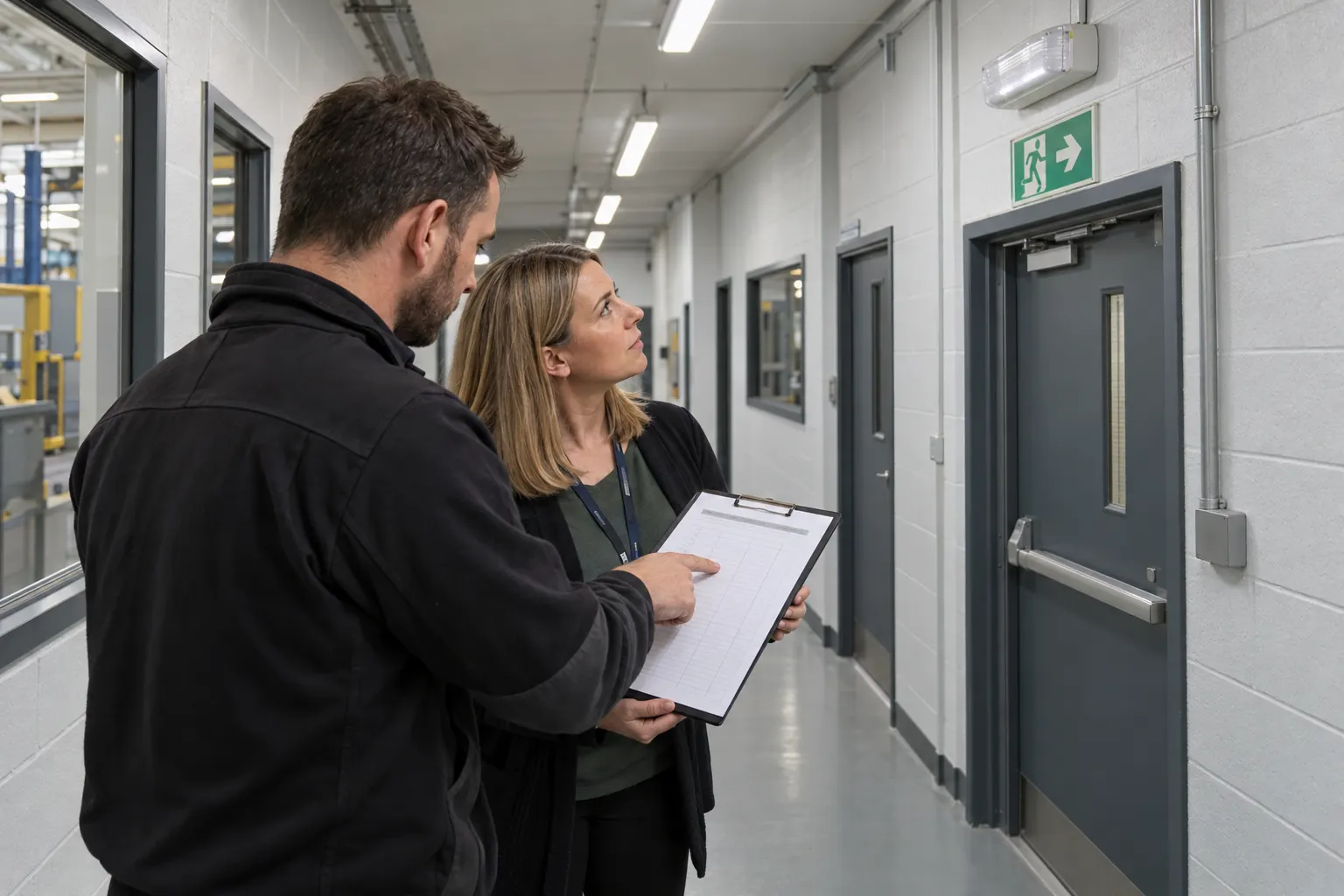 After a Failed Emergency Lighting Test on a Working Site