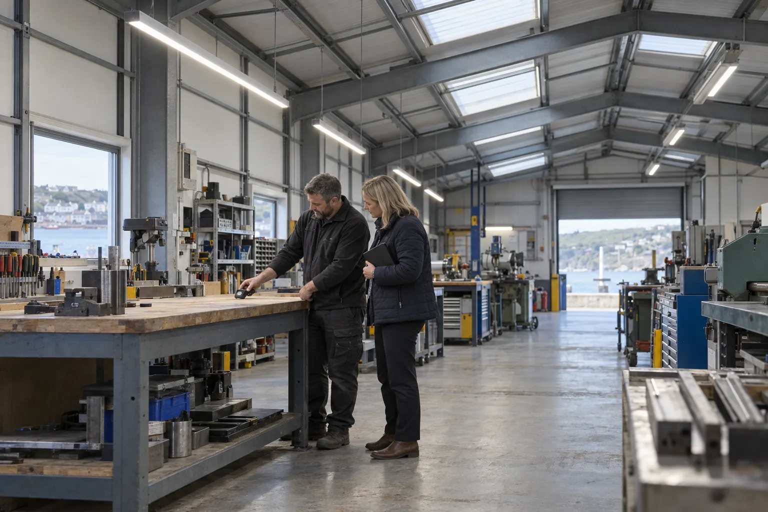Does a Falmouth commercial lighting upgrade need to meet Part L 2026?