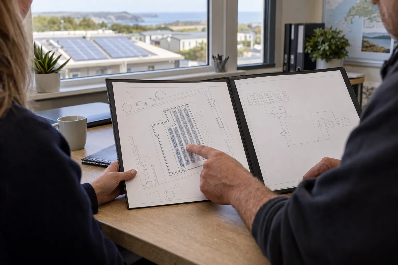 Does Commercial Rooftop Solar Change a Falmouth Site’s Fire-Safety Plan?
